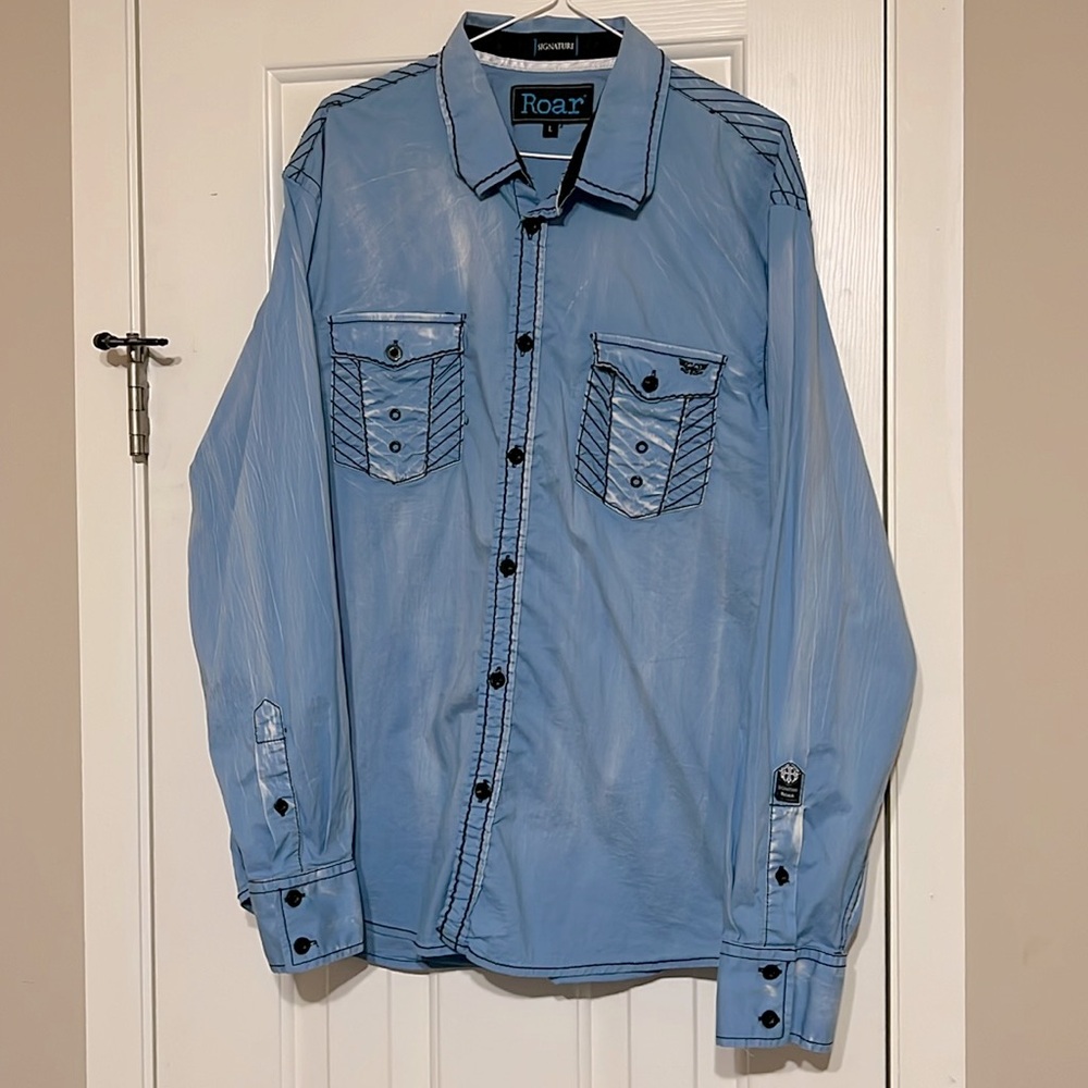 Roar Signature Men’s button down shirt